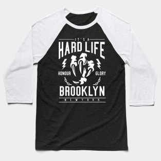 Brooklyn hardcore Baseball T-Shirt